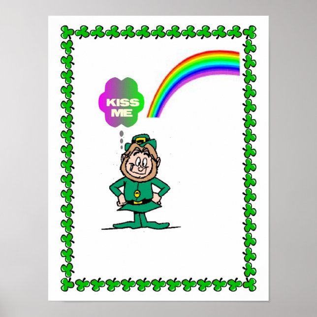 PÓSTER IMAGEM LEPRECHAUN (Frente)