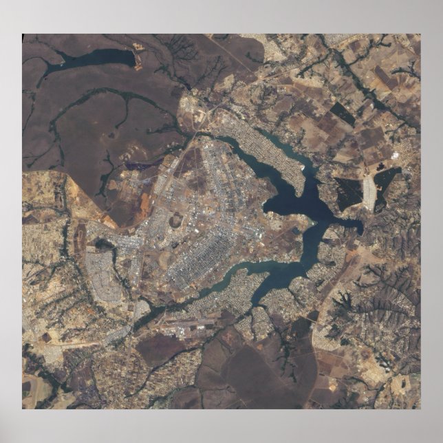 Póster Imagem natural de BrasBrasil-cor Â ìg. (Frente)