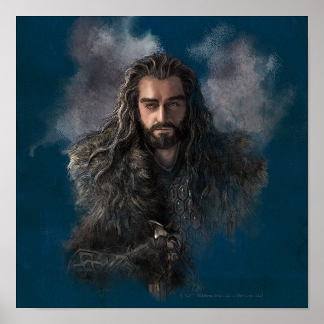 Póster Imagem THORIN OAKENSHIELD™ (Frente)