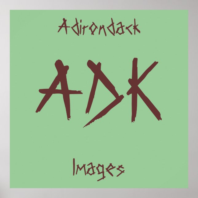 Póster Imagens do Adirondack (Frente)