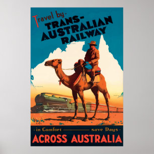 Poster Imagens Vintage Atualizadas Australianas