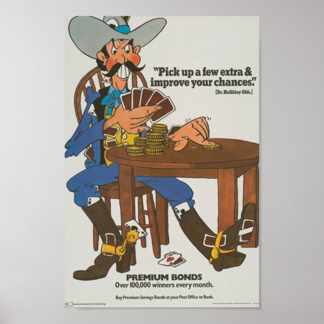 Poster Imagens Vintage Impressas em Cartoon (Frente)