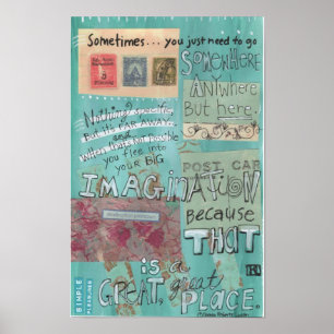 Póster Imaginação