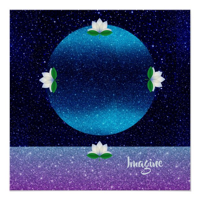 Póster Imagine - Além do seu horizonte (Frente)