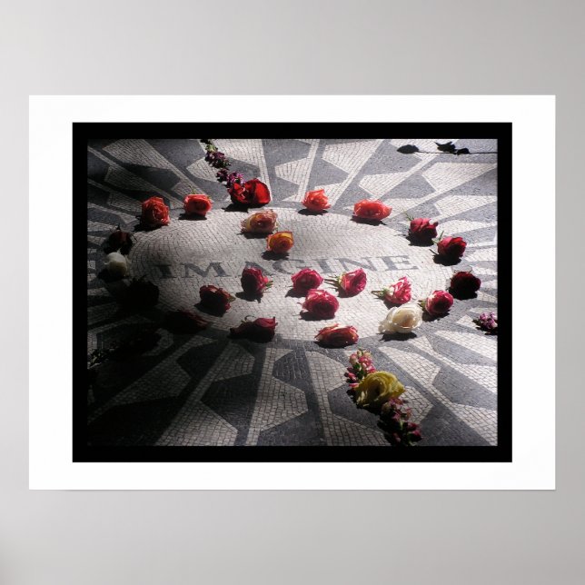 Póster Imagine o Parque Central do Mosaico (Frente)