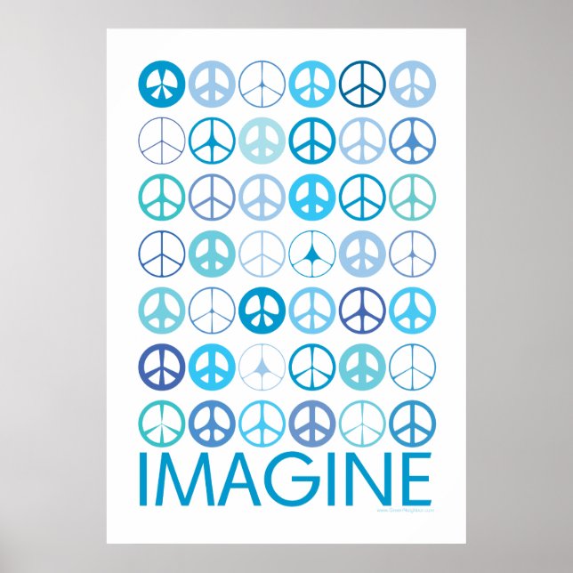 Póster IMAGINE: Sinais Azuis de Paz Internacional (Frente)