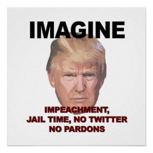 Póster Imaginem Impeachment, prisão, Twitter, Sem Pardons