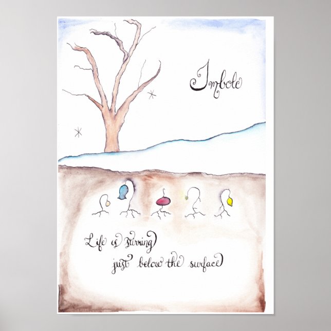 Poster Imbolc (Frente)