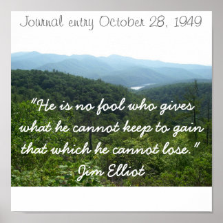 Poster IMGP0118, "Ele não é tolo que dá o que pode...