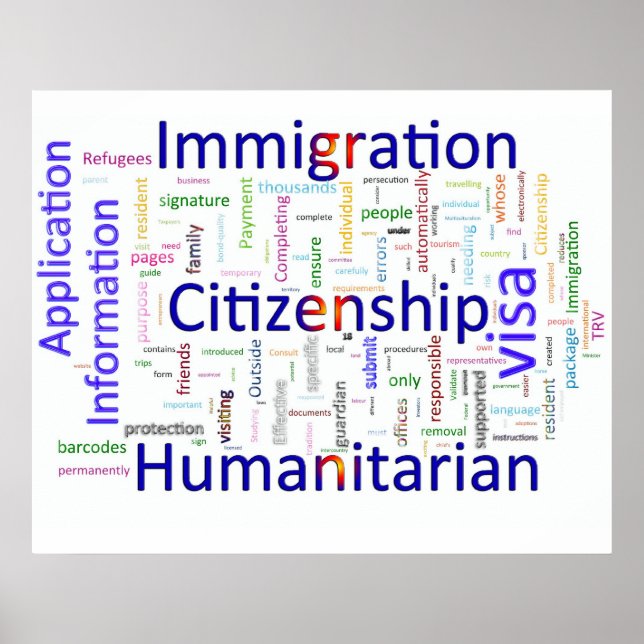 Poster Imigração e Cidadania Texto Relacionado (Frente)