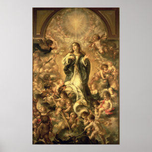 Poster Immaculate Conception, 1670-1672