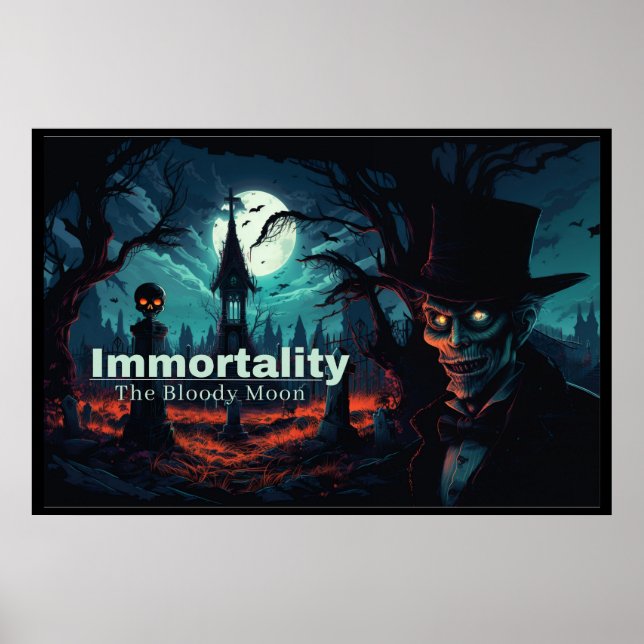 Poster Immortality (Frente)