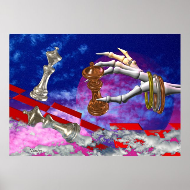 Póster Imobilização das mãos mortos (Frente)