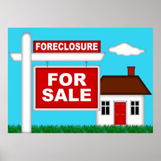Póster Imobilização Imobiliária Para Sign com House I