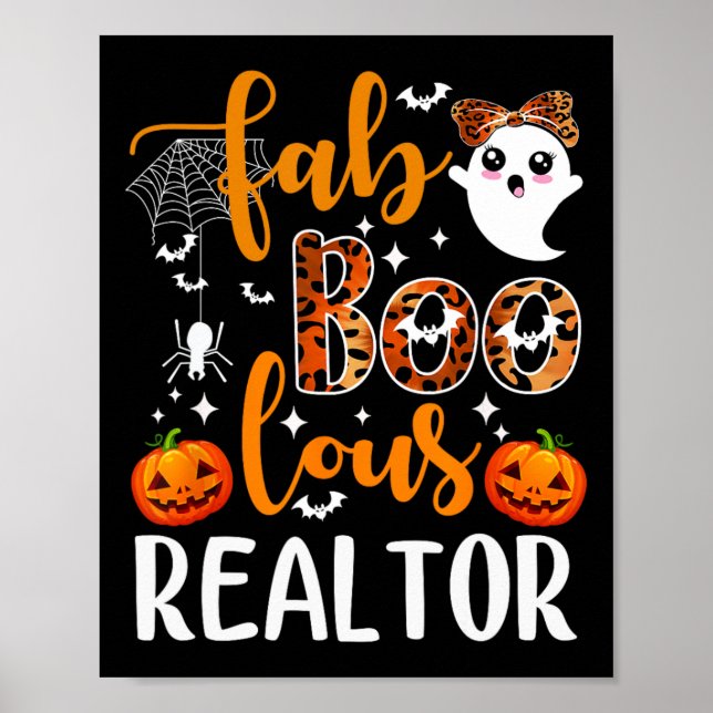 Poster Imobilizador Fabooloso do Edifício Halloween Ag (Frente)