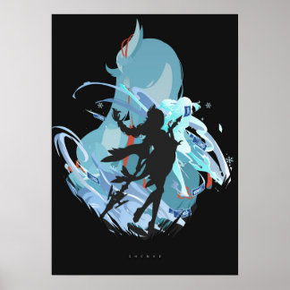 Poster Impacto de Shenhe Genshin