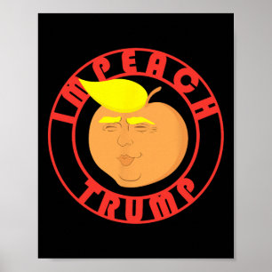Poster Impeach Trump - Política de Liberdade Divertida 