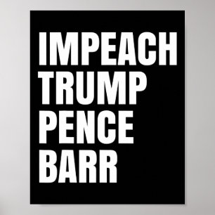Poster Impeachment Trump Pence Rr 1