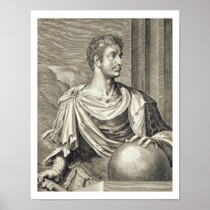 Póster Imperador de D. Octavius Augustus (ANÚNCIO 63 BC