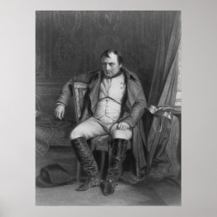 Poster Imperador Francês Vintage Napoleão Bonaparte