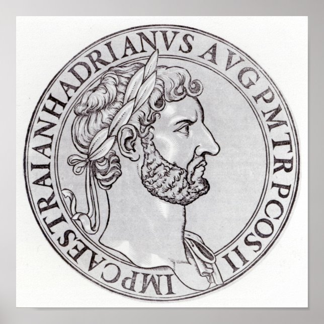 Póster Imperador Hadrian (Frente)