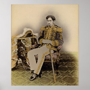Poster Imperador Meiji