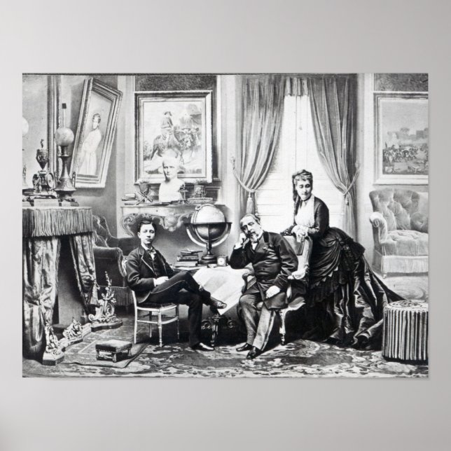 Póster Imperador Napoleão III (Frente)