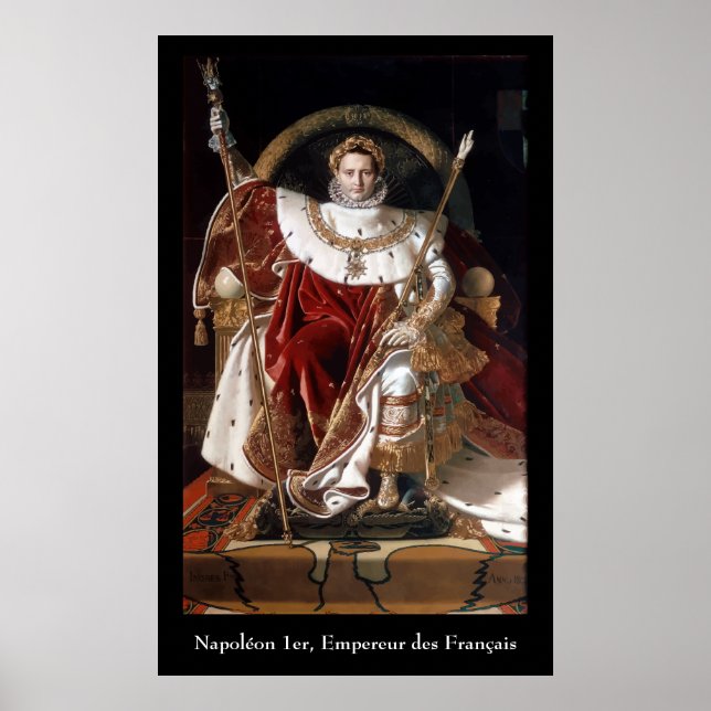 Póster Imperador Napoleon Bonaparte (Frente)