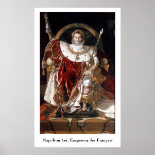 Póster Imperador Napoleon Bonaparte