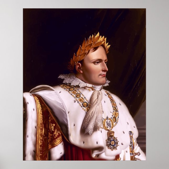 Póster Imperador Napoleon Bonaparte (Frente)