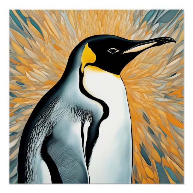 Póster Imperador Penguin (Frente)