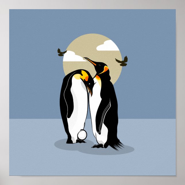 Poster Imperador PENGUINS (Frente)