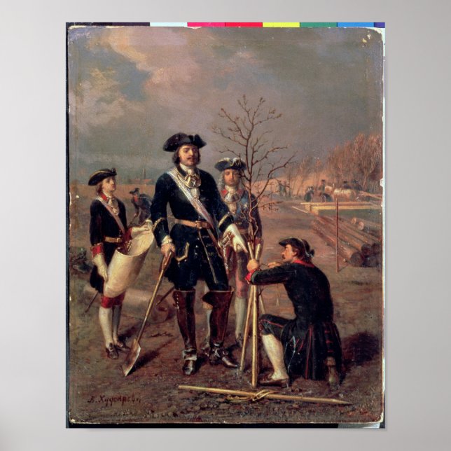 Póster Imperador Peter, o Excelente no Trabalho (Frente)