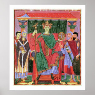 Póster Imperador romano santamente Otto da Senhora
