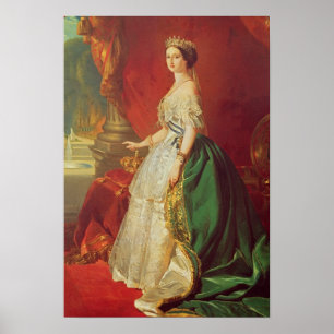 Póster Imperatriz Eugenie