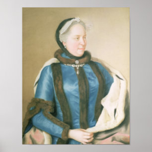 Póster Imperatriz Maria Theresa de Áustria, c.1770