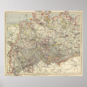 Poster Império Alemão do Noroeste
