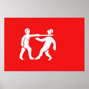 Póster Império de Benin, Nigéria