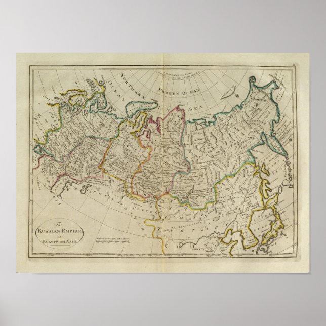 Poster Império Russo (Frente)