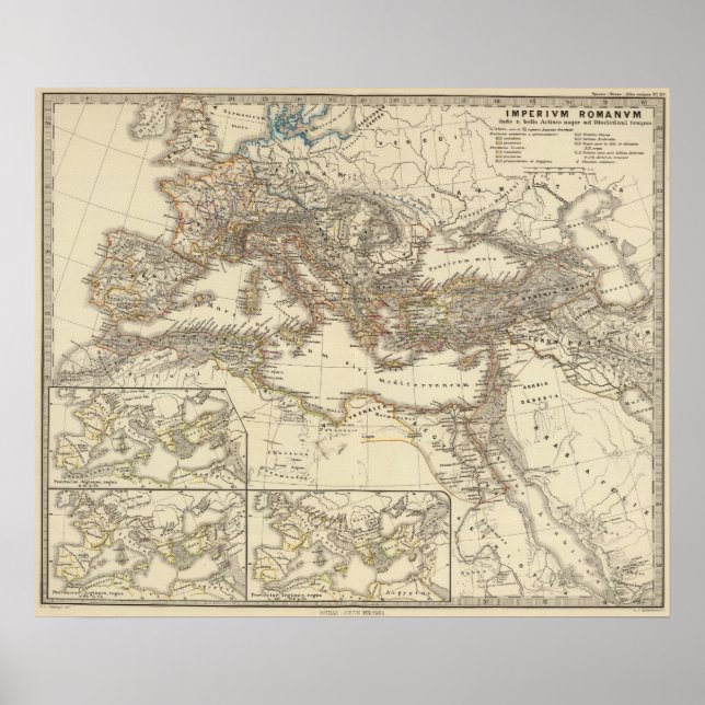 Poster Imperium Romanum em um bello (Frente)