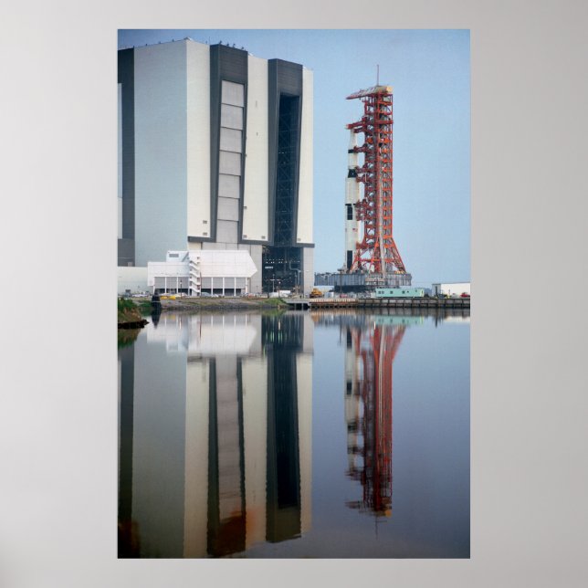 Póster Implantação do Apollo 15 (Frente)