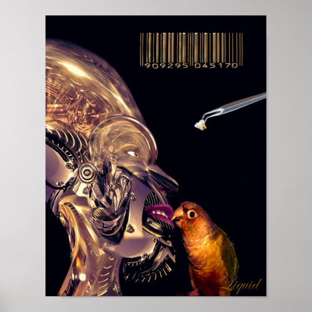 Poster Implante de dente de áudio (Impressão) (Frente)