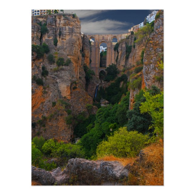 Póster Imponente desde arriba - Ronda Espanha (Frente)