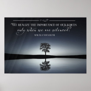 Poster Importância Das Nossas Vozes
