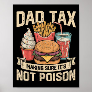 Poster Imposto do Pai Garantindo que não é o Dia dos Pais