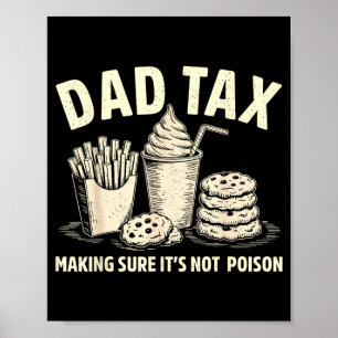Poster Imposto do Papai Garantindo que Não é Veneno para