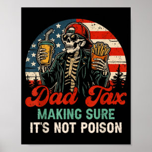 Poster Imposto do papai garantindo que não seja veneno di