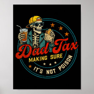 Poster Imposto do papai garantindo que não seja veneno di