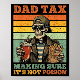 Poster Imposto do papai garantindo que não seja venenoso