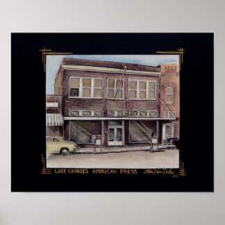 Poster Imprensa americana